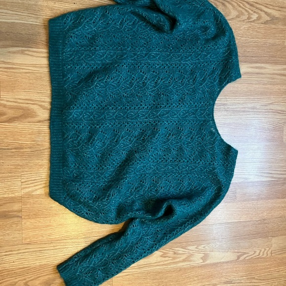 Sezane Lison Jumper in Emerald Green Size Medium - Picture 9 of 14